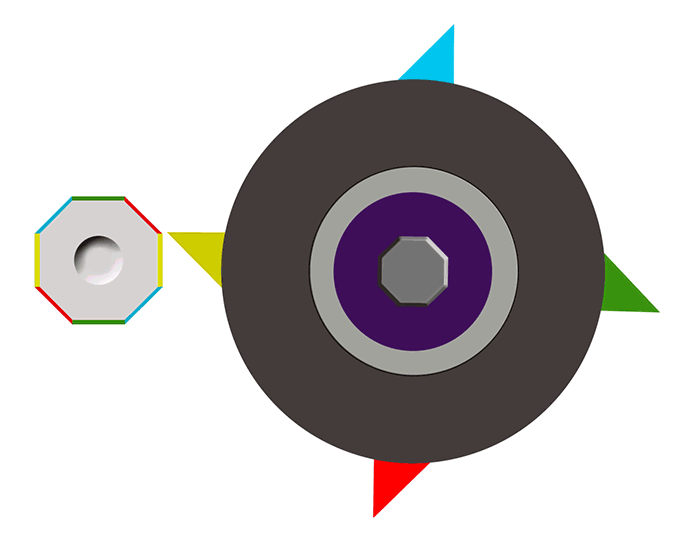 Polygon Milling Animation
